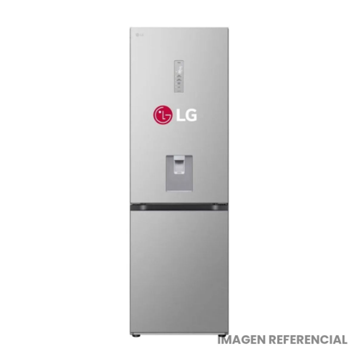 LG - Refrigeradora LG Bottom Freezer GB37SPY 339L Platinum Silver