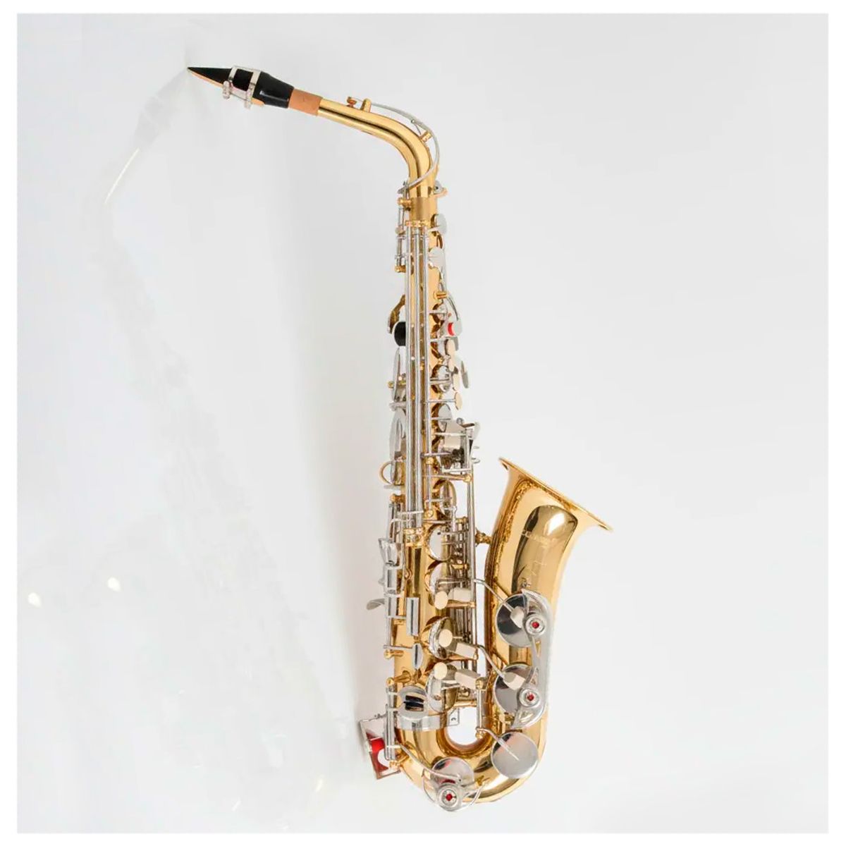 CALIFORNIA - Saxo Alto California Original Dorado con Llaves Niqueladas CAL1022