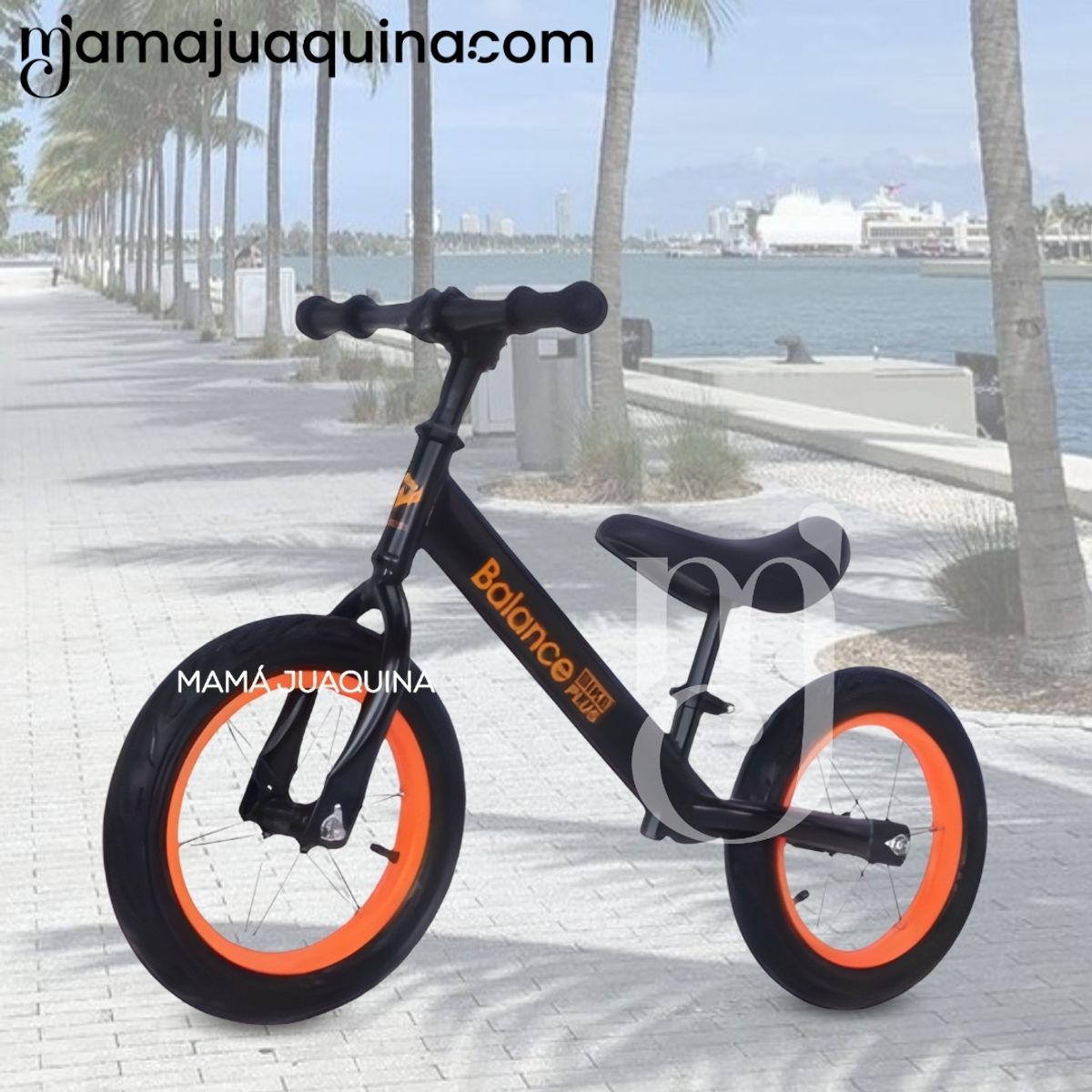 Baby - Bicicleta De Equilibrio «ROCKY BALANCE» Edición Limitada Black