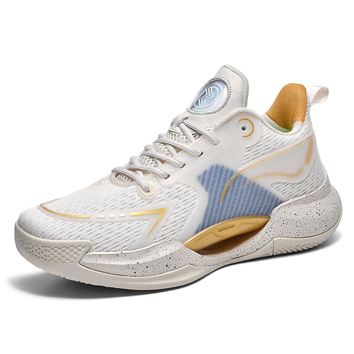 DANWEILE - Zapatos entrenamiento deportivos antideslizantes para exteriores Beige