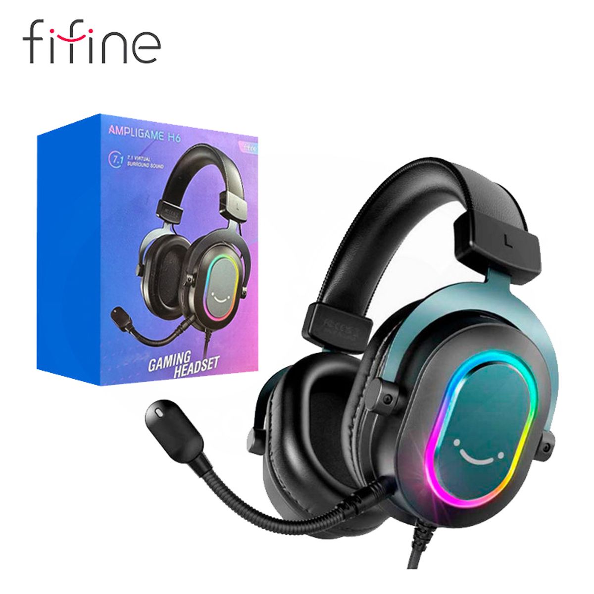 FIFINE - Auricular Fifine H6 BLACK