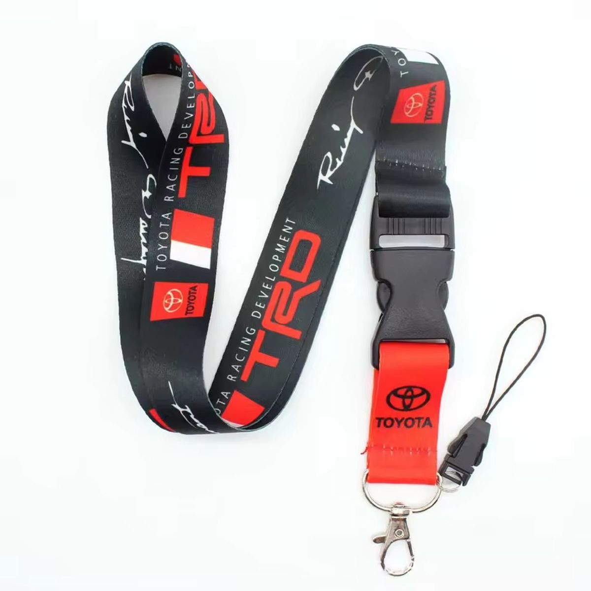 JET - Lanyard Llavero Modelo TRD Exclusivo Negro