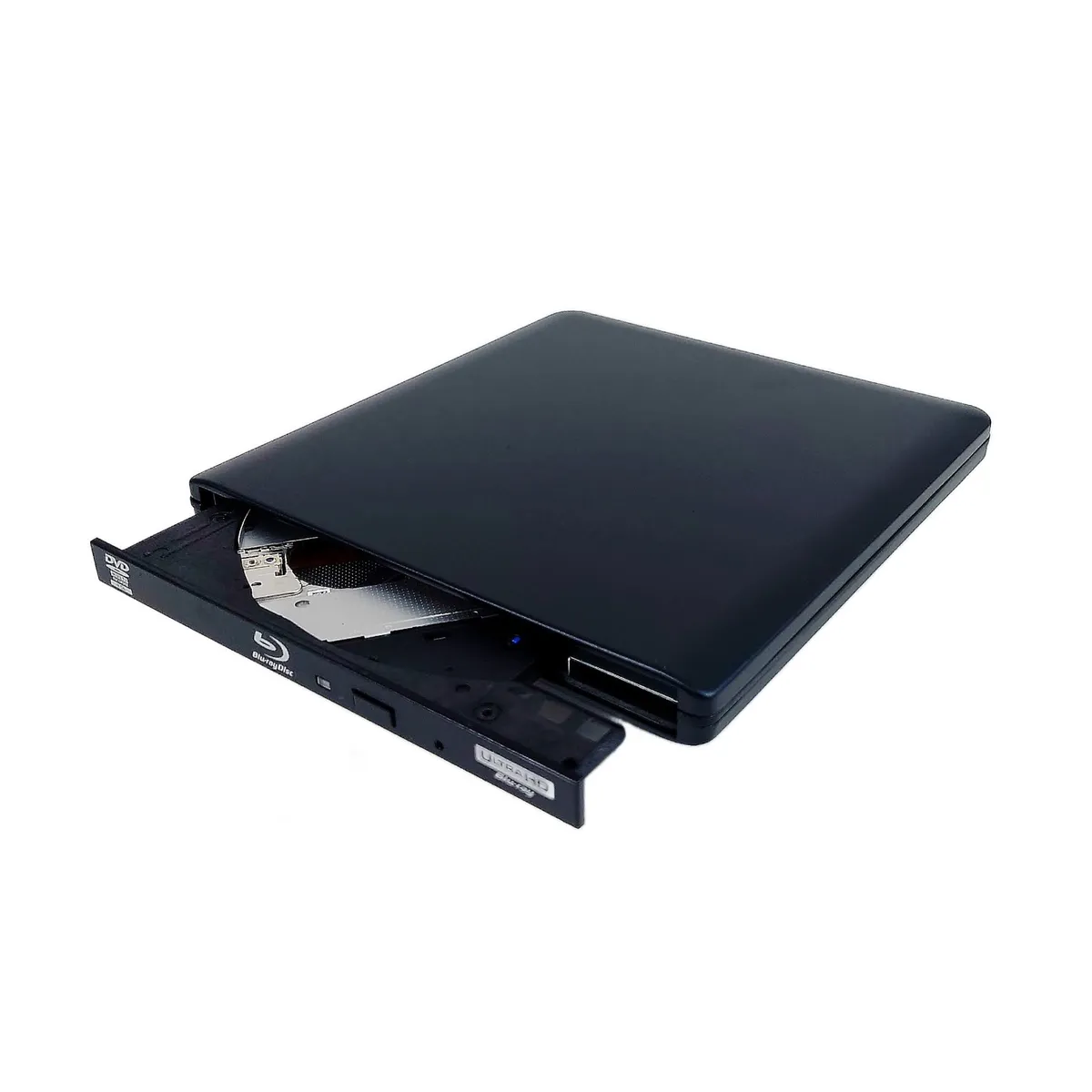 GENERICO - Lector Externo Blu-ray - DVD - CD BUSlink Negro USB - Open Box - Nuevo