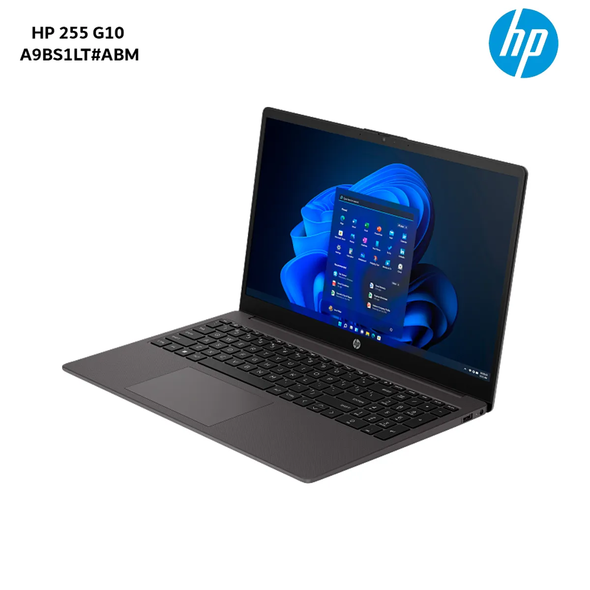 HP - Laptop HP 255 G10 Ryzen 3 7320U / 8Gb Ram / 256Gb SSD / 15.6” HD – A9BS1LT#ABM
