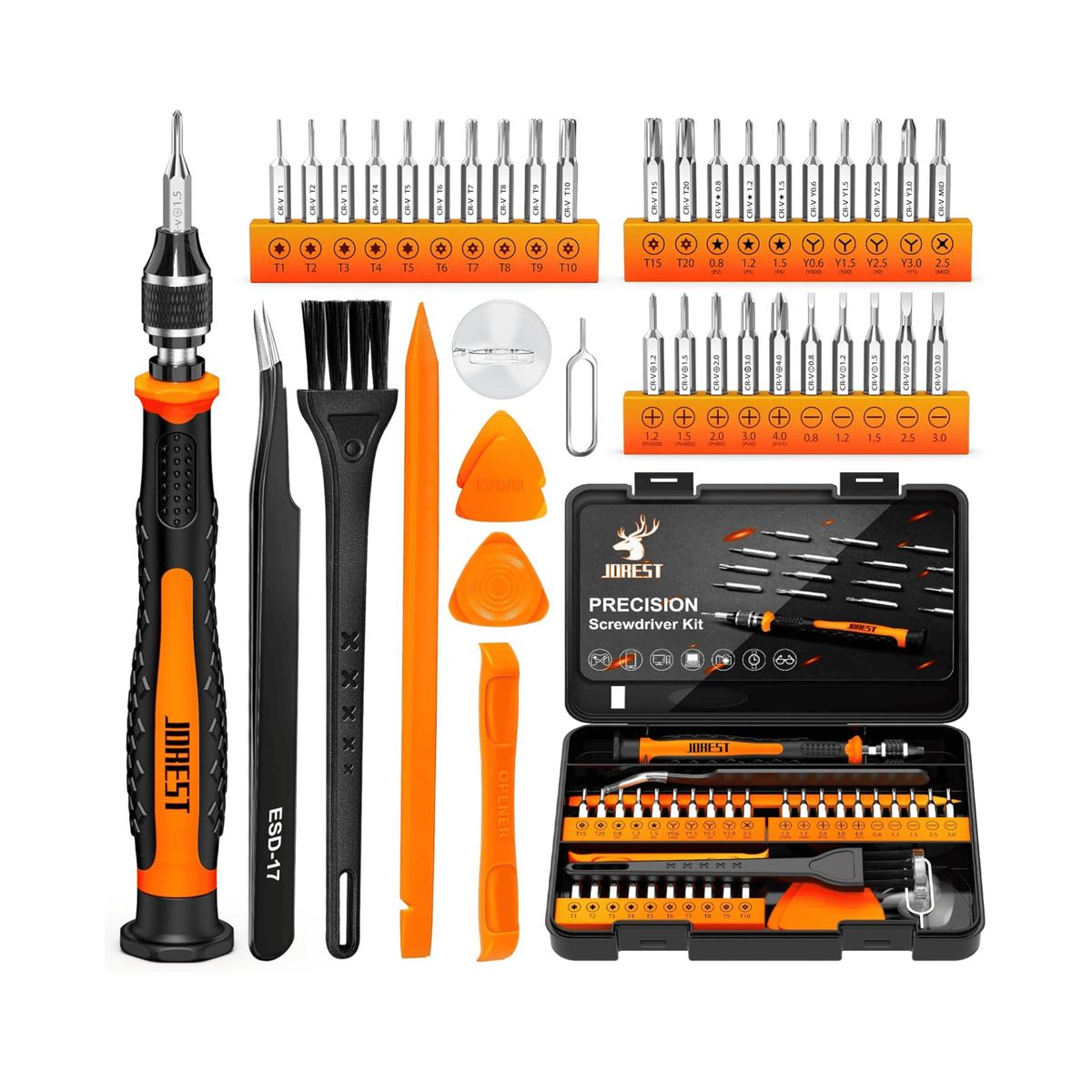 GENERICO - Juego Kit destornillador de presicion 40 piezas Mantenimiento reparacion
