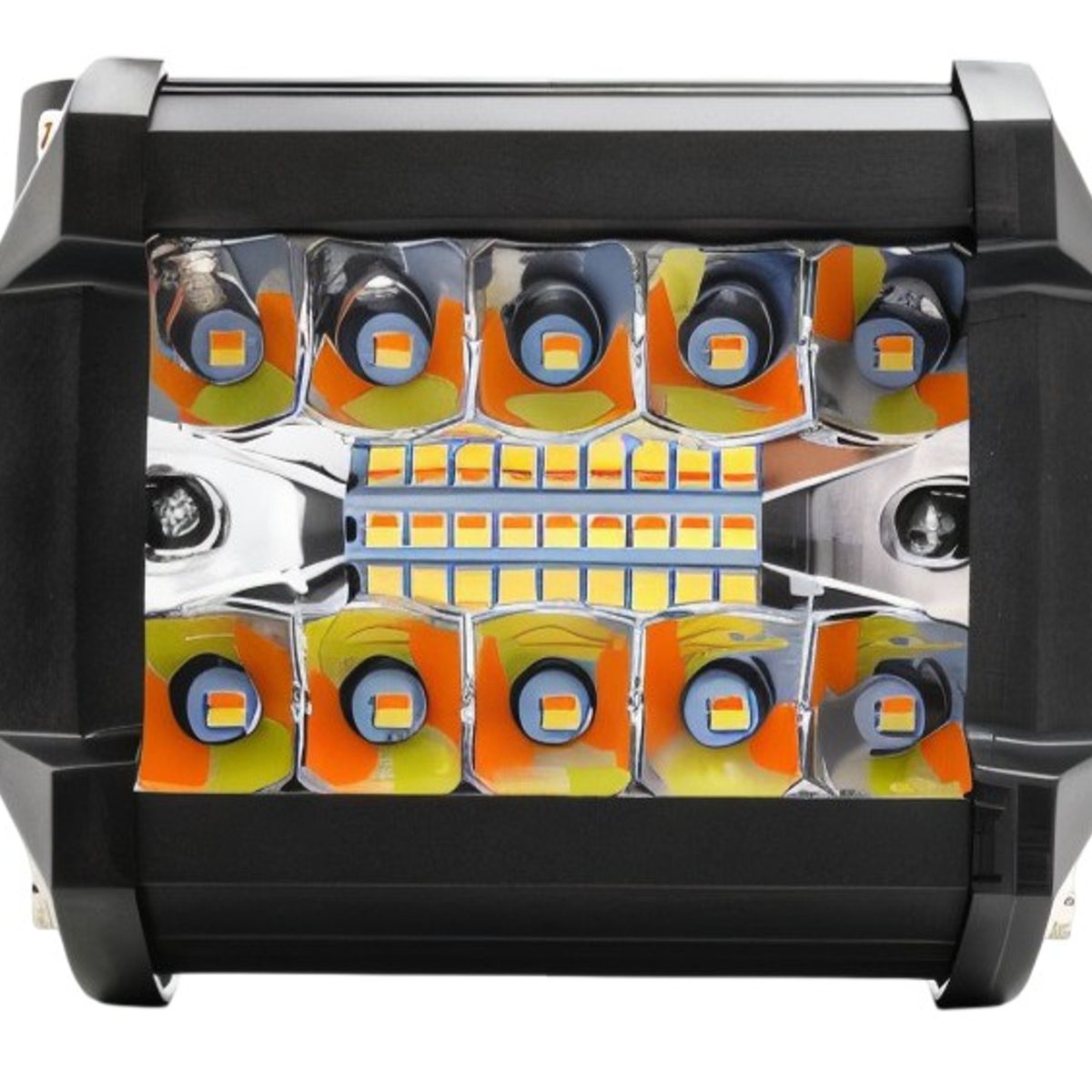 JET - Barra Dual 20Led + Flash 5 Funciones 60W Par