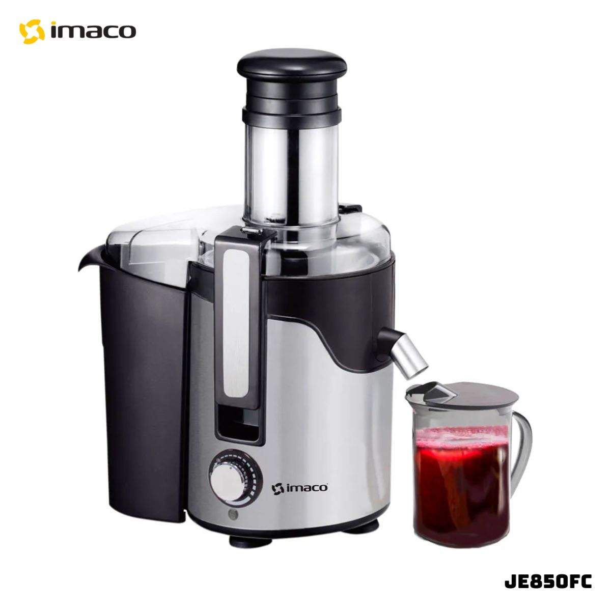 IMACO - EXTRACTOR DE JUGOS IMACO PLATEADO - JE850FC