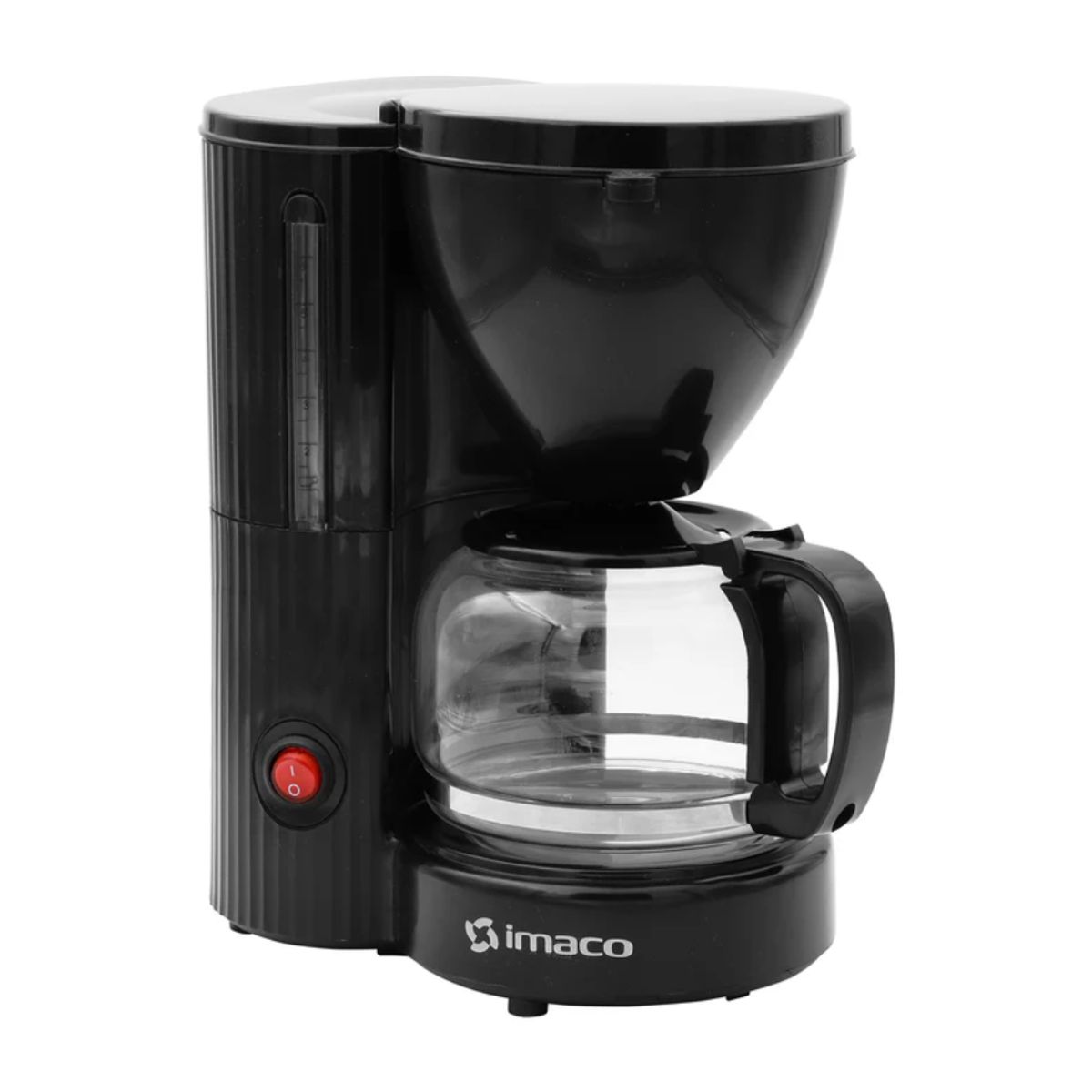 Imaco - CAFETERA IMACO 6 TAZAS NEGRA - ICM608N