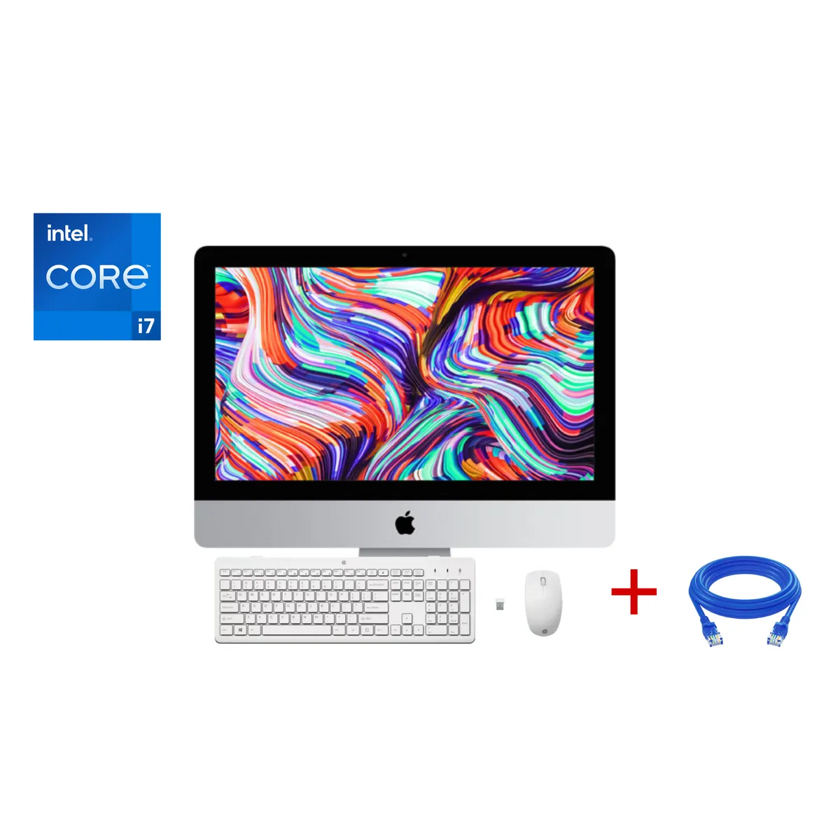 APPLE - Apple Imac I7 4.6 Ghz 16GB RAM 500GB SSD Video 2GB GDDR5 21.5" 4K REACONDICIONADA 1 AÑO GARANTÍA
