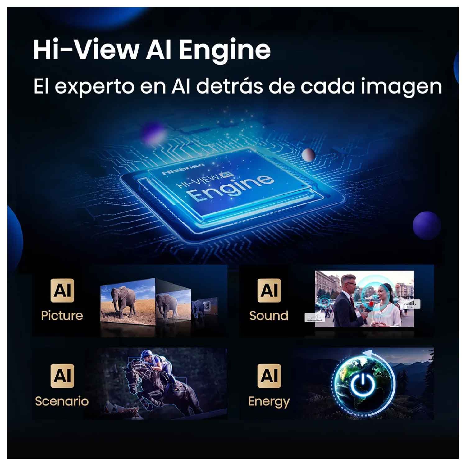 Televisor Hisense 55 ULED MiniLED 4K 55U6Qv Smart Tv 3