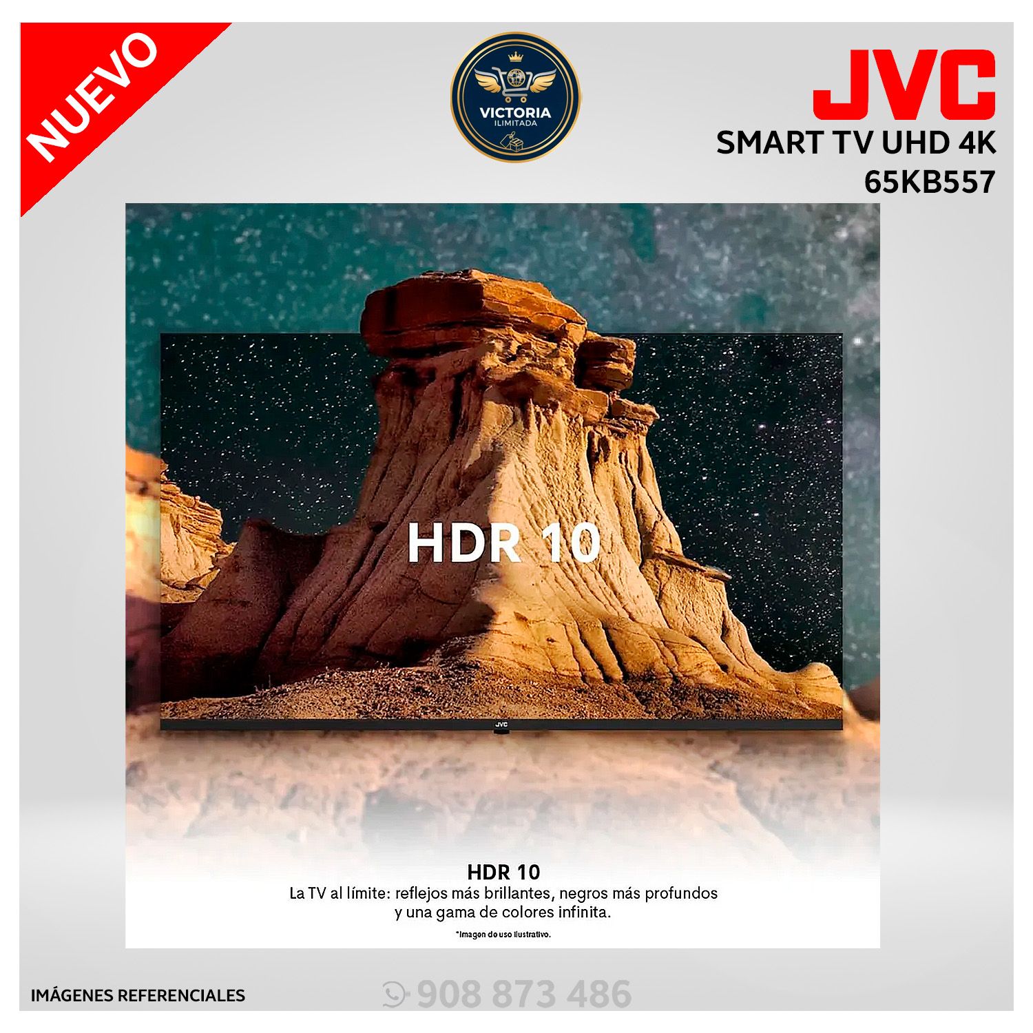 Televisor LED 65 " Ultra HD 4K Android TV LT-65KB557 - Modelo NUEVO 3