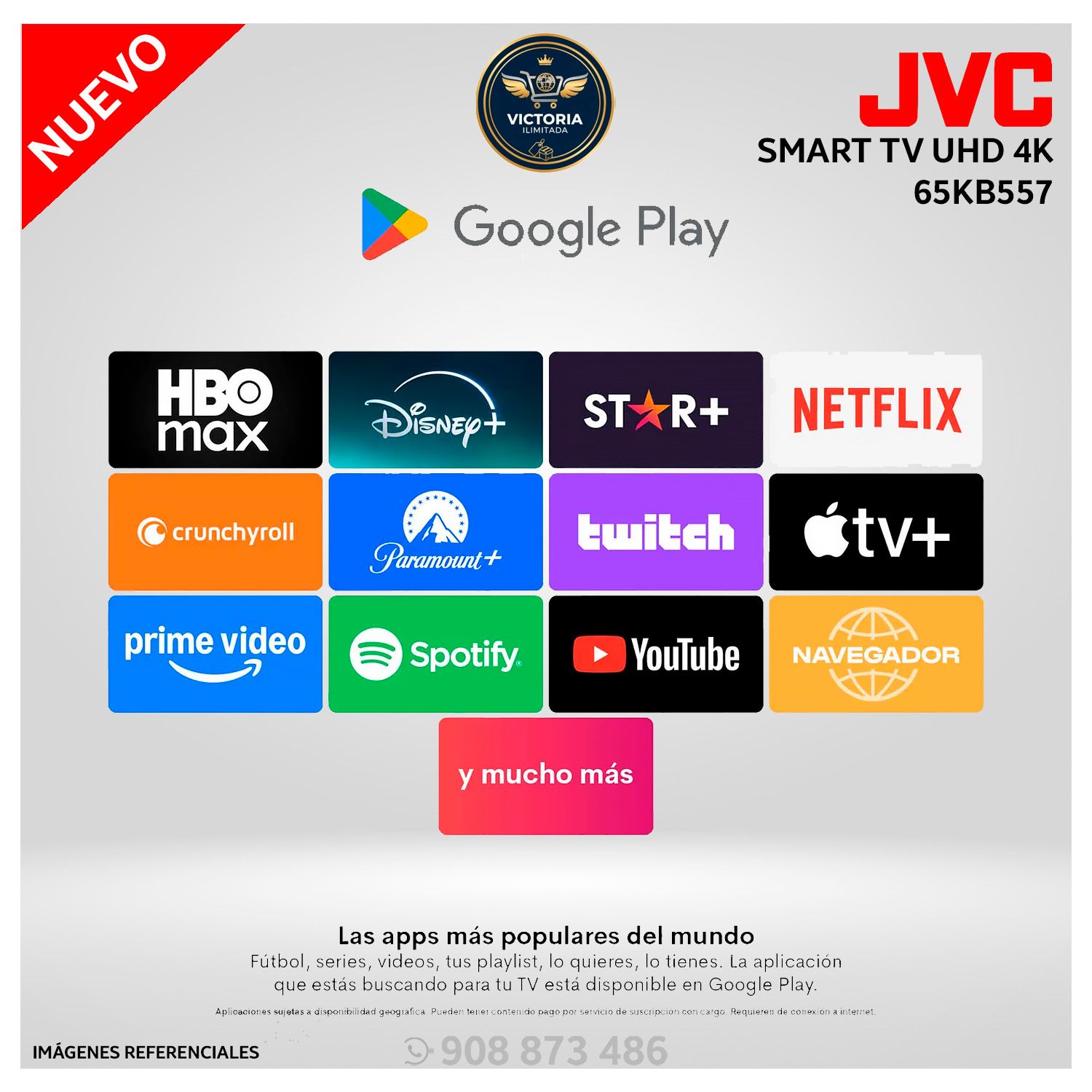 Televisor LED 65 " Ultra HD 4K Android TV LT-65KB557 - Modelo NUEVO 7