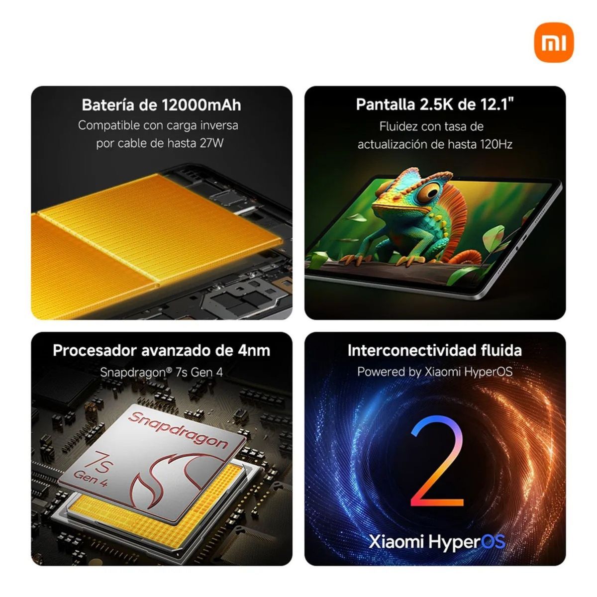 XIAOMI - Tablet Xiaomi Redmi Pad 2 Pro 6GB RAM 128GB