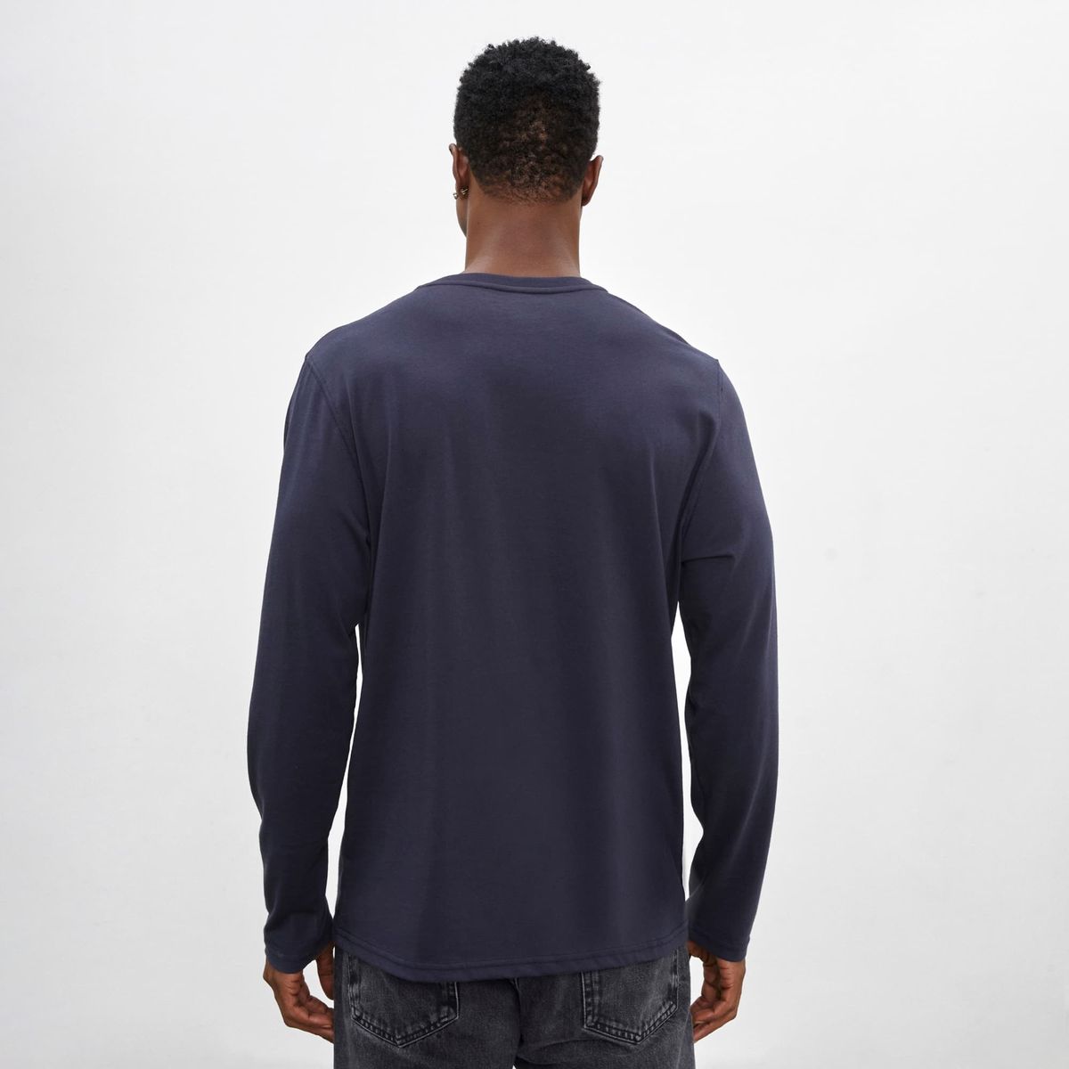 Drop The Label - Polo Henley 100% Algodón Pima