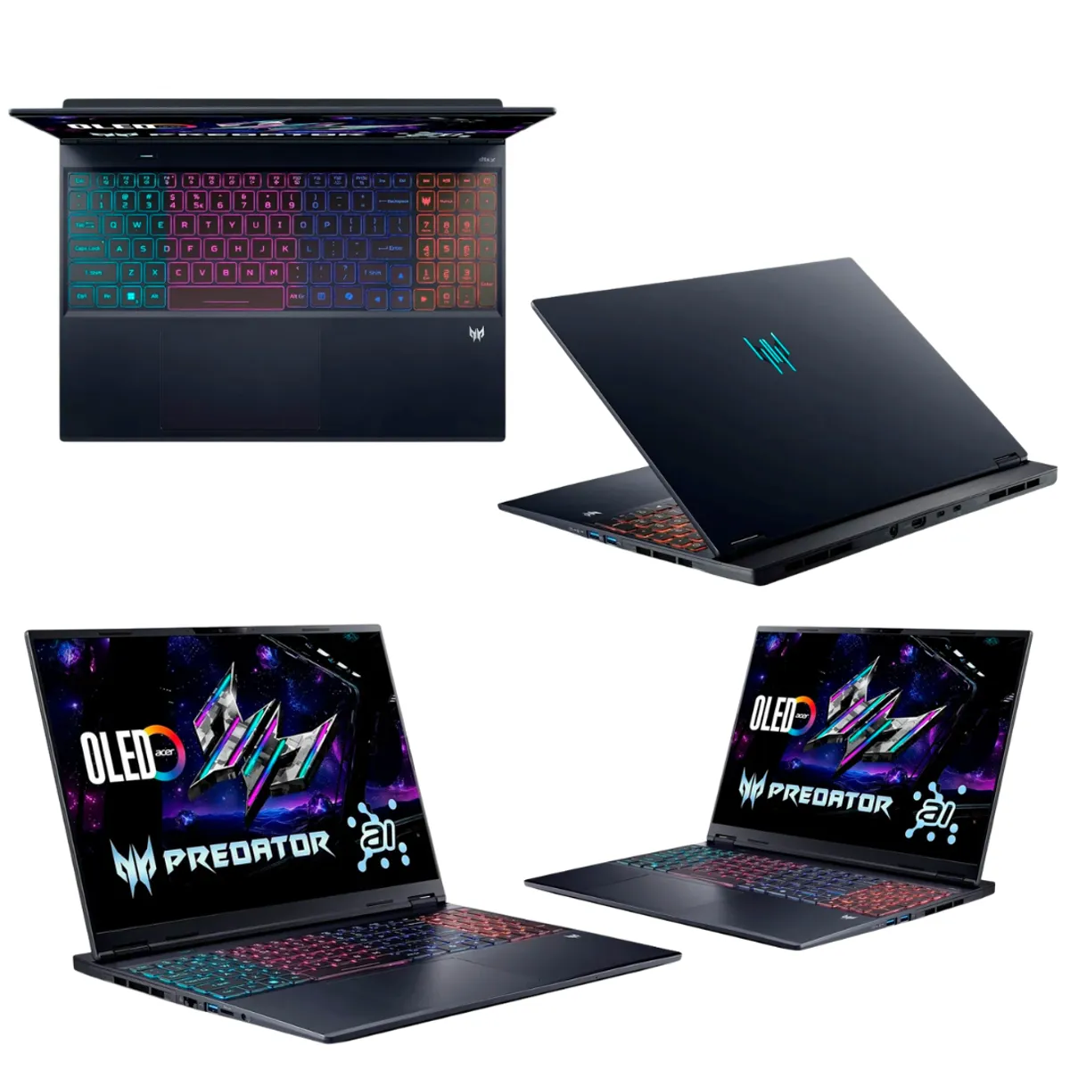 ACER - LAPTOP ACER PREDATOR NEO 16S AI ULTRA 9 275HX / 16GB RAM DDR5 / 1TB SSD / RTX 5060 8GB VIDEO.