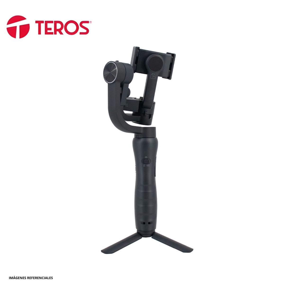 TEROS - Estabilizador TEROS TE7056N 3 Ejes con IA 360° Seguimiento Inteligente para Celular