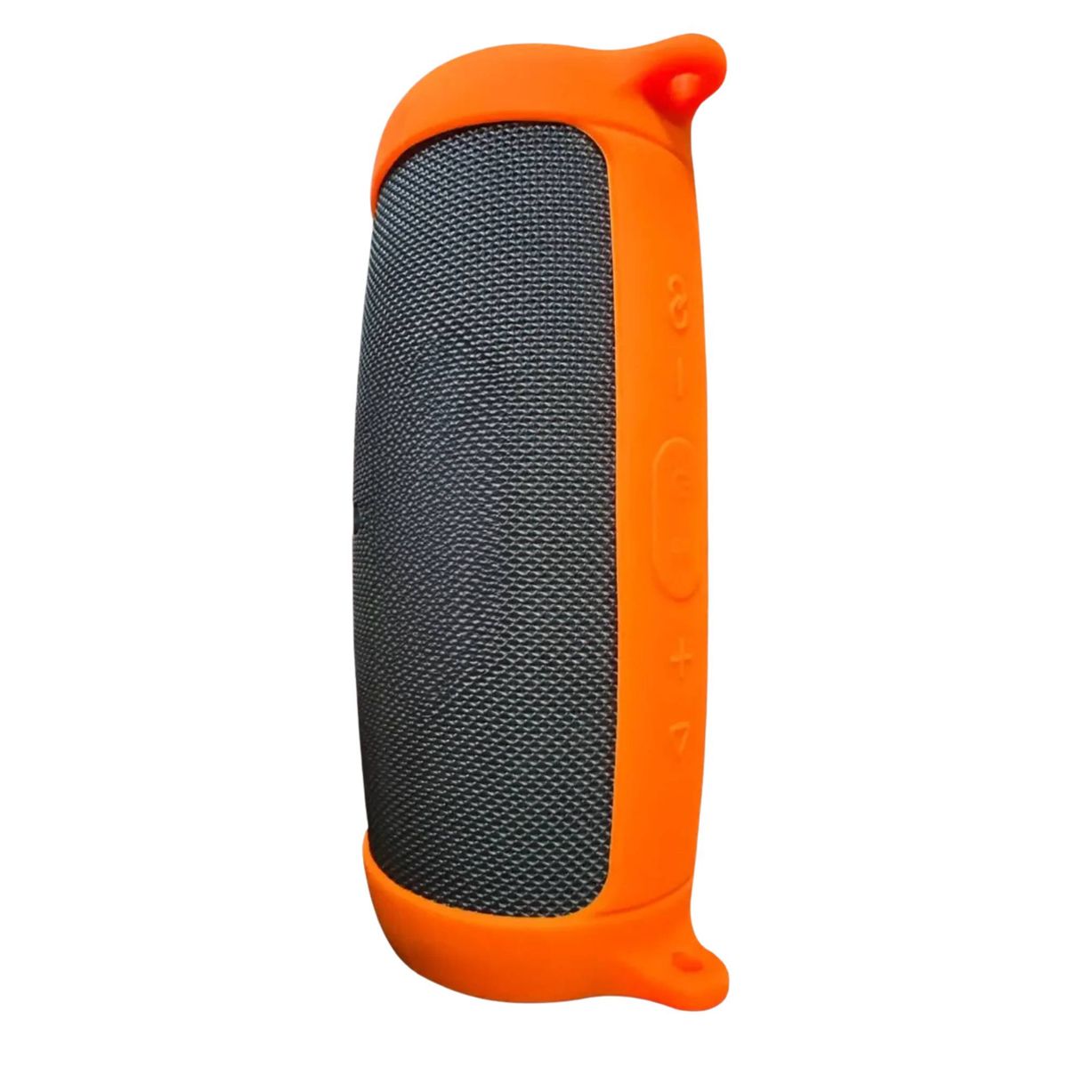 GENERICO - FUNDA CASE PROTECTOR SILICONA COMPATIBLE CON JBL CHARGE 5 COLOR NARANJA