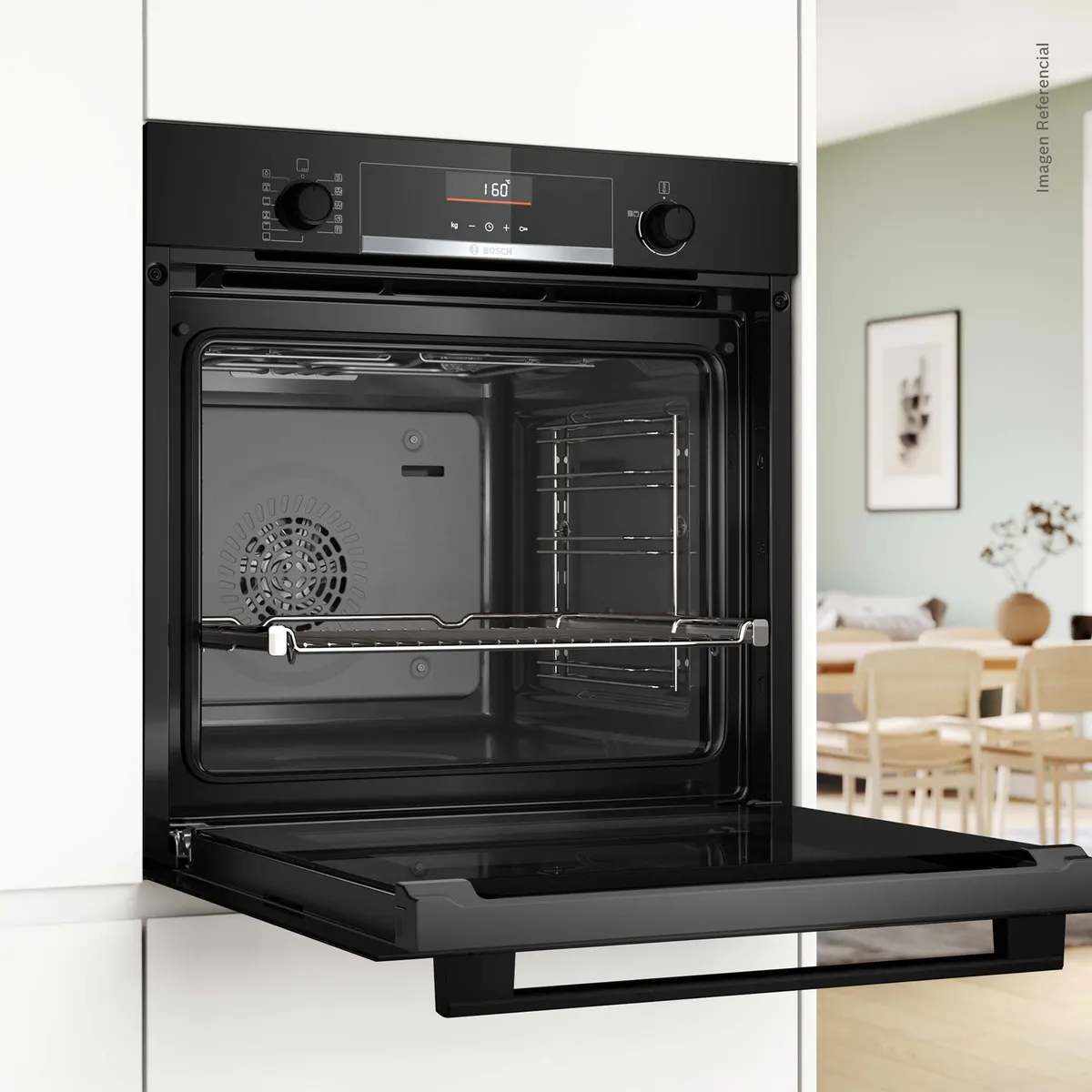 Bosch - Horno Eléctrico Empotrable 71L Serie 6 HBG536EB4