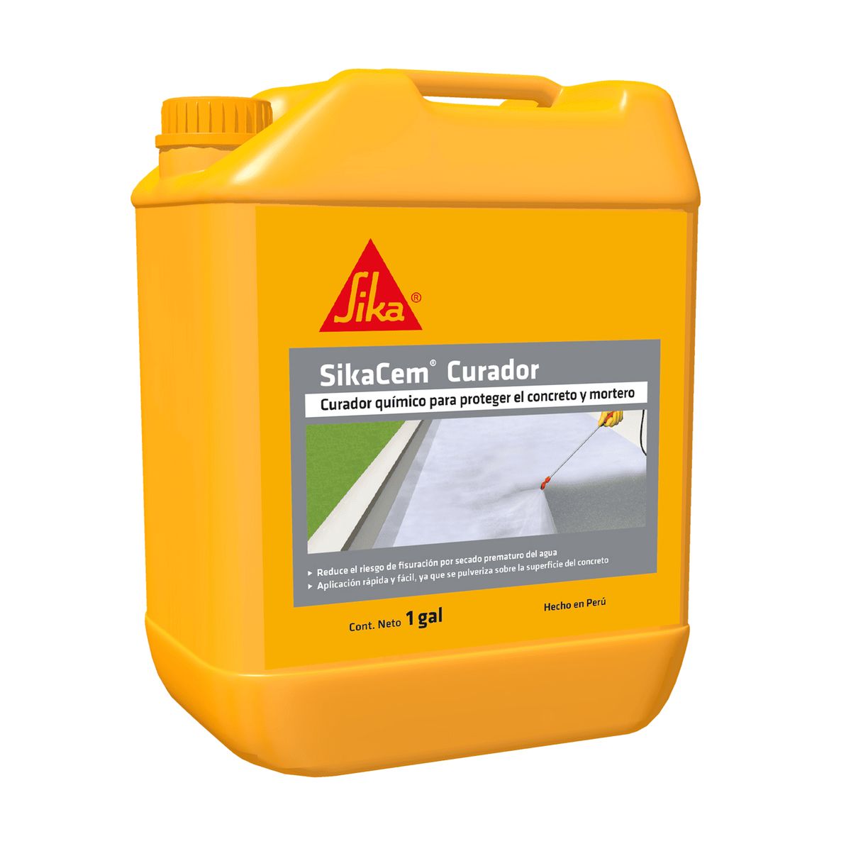 SIKA - Curador de Concreto y Mortero SikaCem Curador x 1 Gal