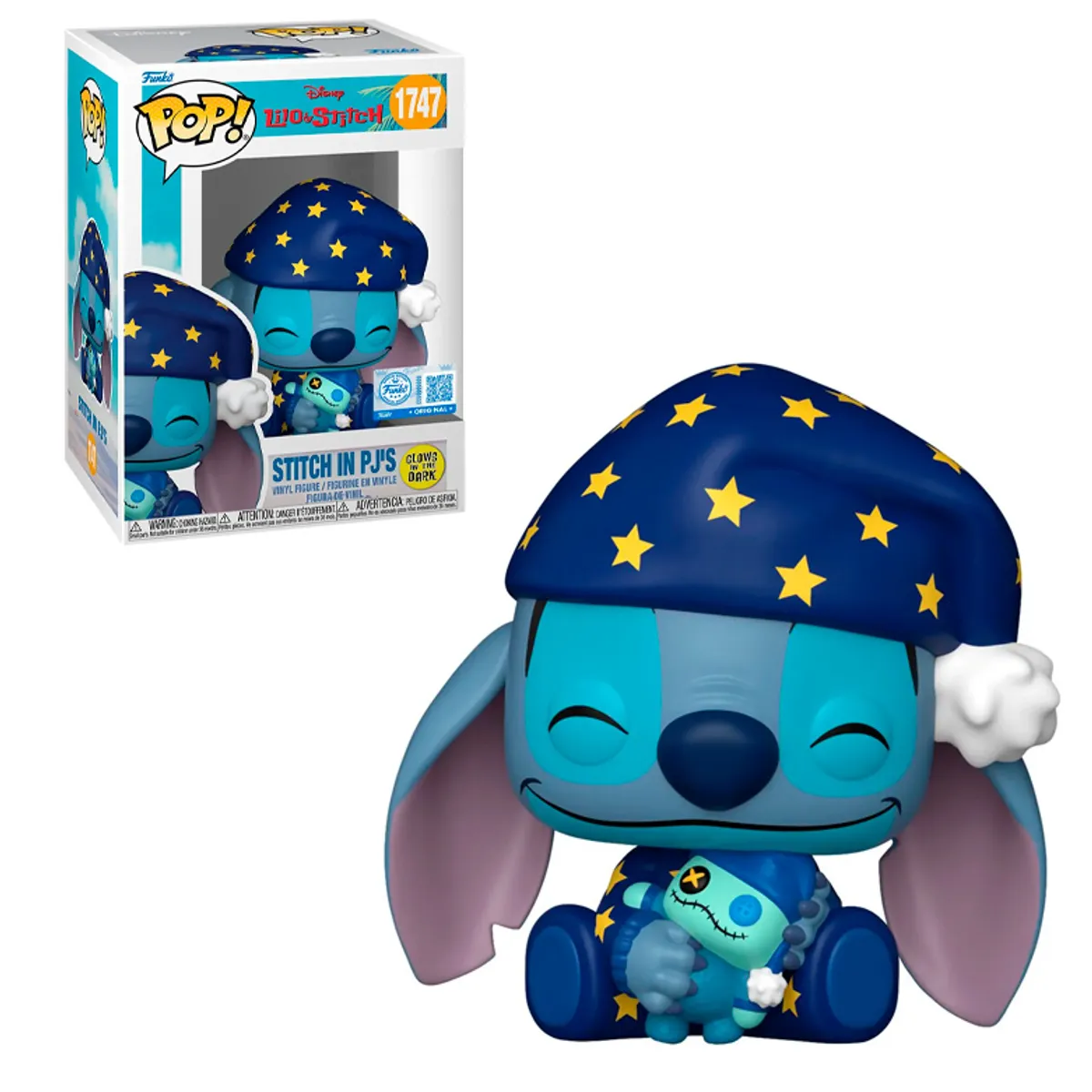 FUNKO - DISNEY STITCH EN PIJAMAS GLOW IN THE DARK 1747