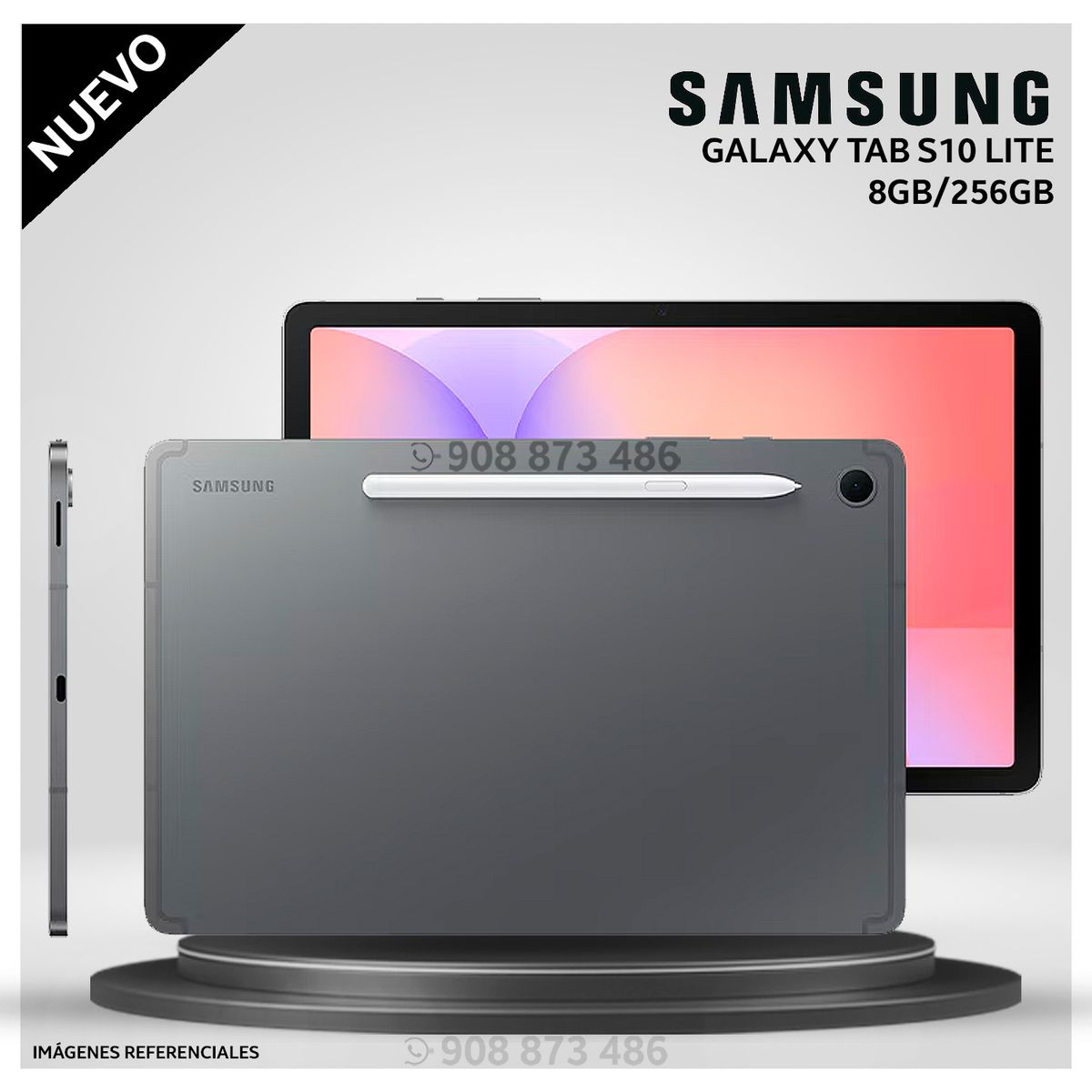 SAMSUNG - Tablet Samsung Galaxy Tab S10 Lite 10.9"  8GB 256GB + S Pen - Gray - Modelo Nuevo