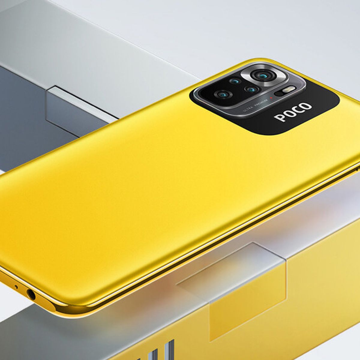 XIAOMI - POCO M5s AMARILLO 6 GB RAM Y 128 GB ROM - INCLUYE CARGADOR, CABLE Y CASE