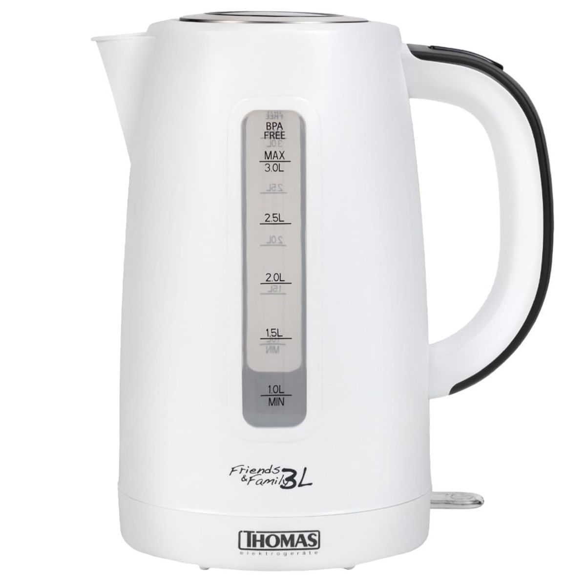 THOMAS - Hervidor de Agua Eléctrico Thomas 3 Litros TH-4351 – Potente, Seguro