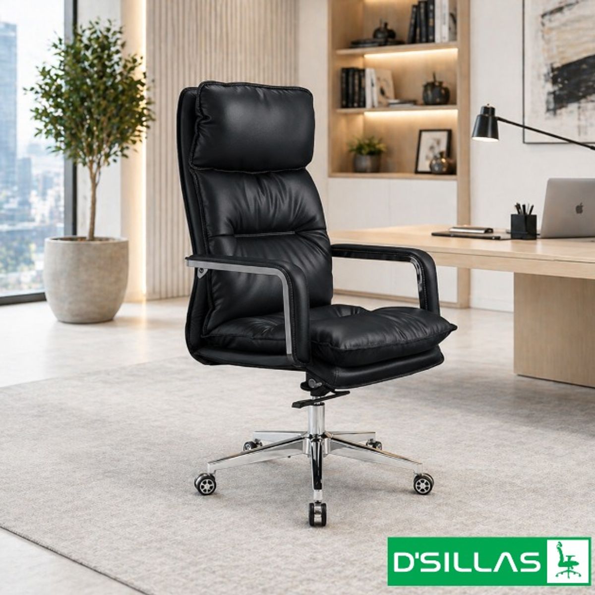 GENERICO - SILLA GERENCIAL NORTON CONFORT NEGRO