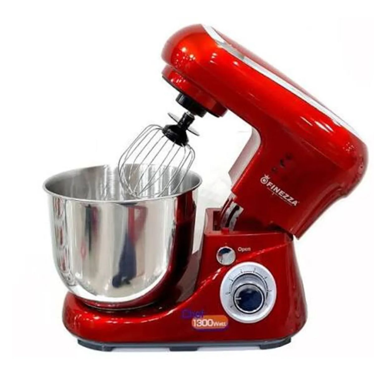 FINEZZA - Batidora 1300 watts FINEZZA rojo 6 velocidades FZ-6822B