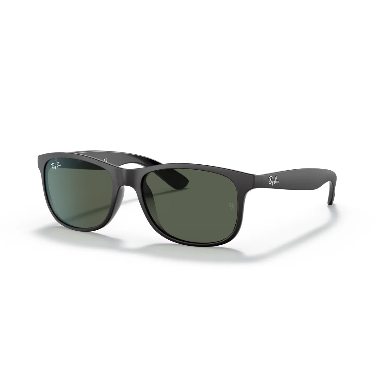 RAY BAN - Lentes de sol Ray-Ban Andy Negro MateVerde 55 mm RB4202 606971 55-17