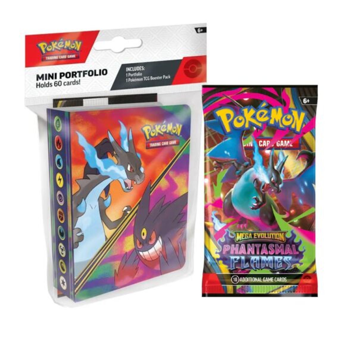 POKEMON - Pokemon TCG Mini Portafolio Phantasmal Flames Ingles