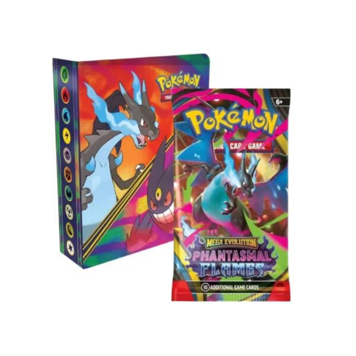 POKEMON - Pokemon TCG Mini Portafolio Phantasmal Flames Ingles