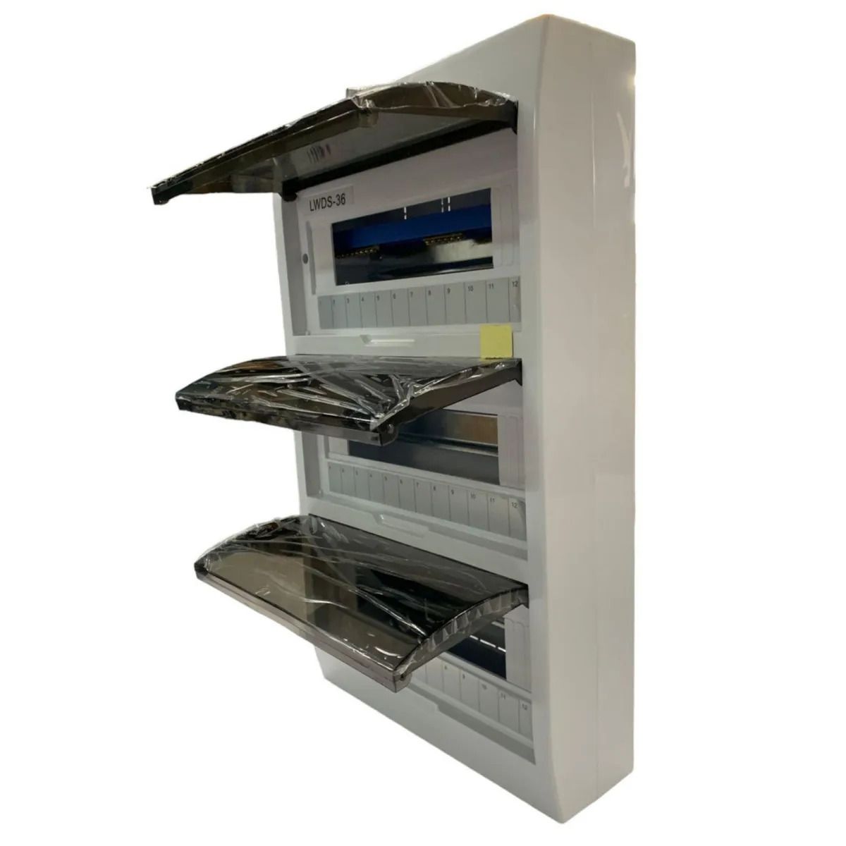 GENERICO - TABLERO DE 36 POLOS ADOSABLE DE PVC 3 FILAS