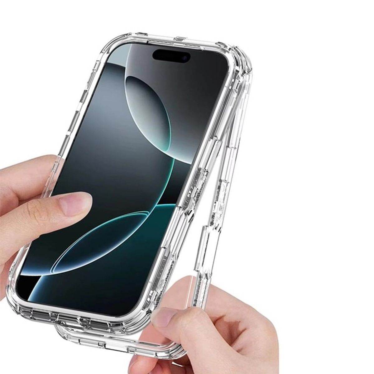 GENERICO - Case transparente 360 Para iphone 14 pro