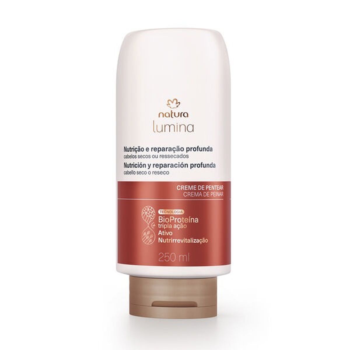 Natura - Crema para Peinar Selladora de Cutículas para Nutrición y Reparación Profunda
