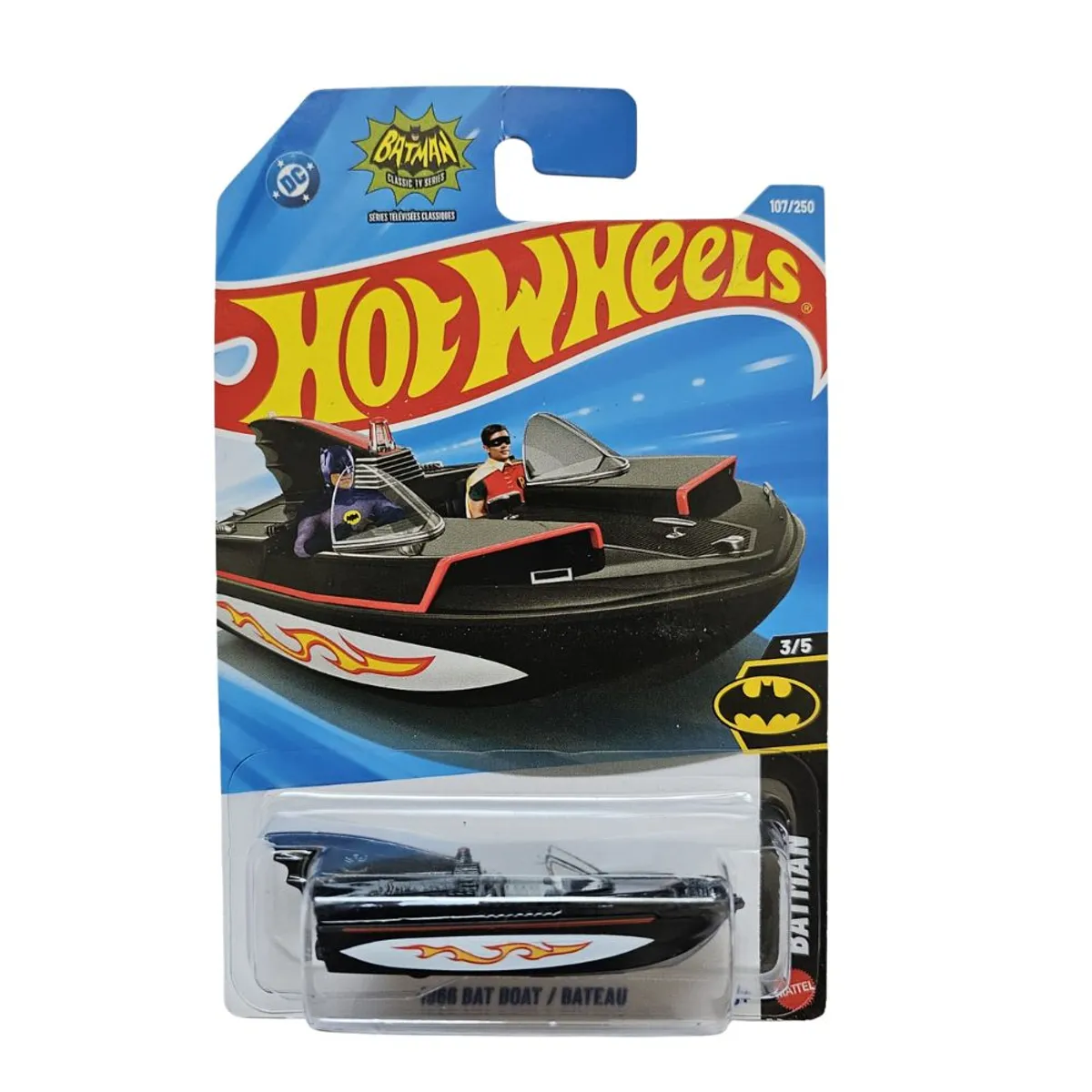 HOT WHEELS - Auto Hot Wheels Batman Bat Boat Bateau