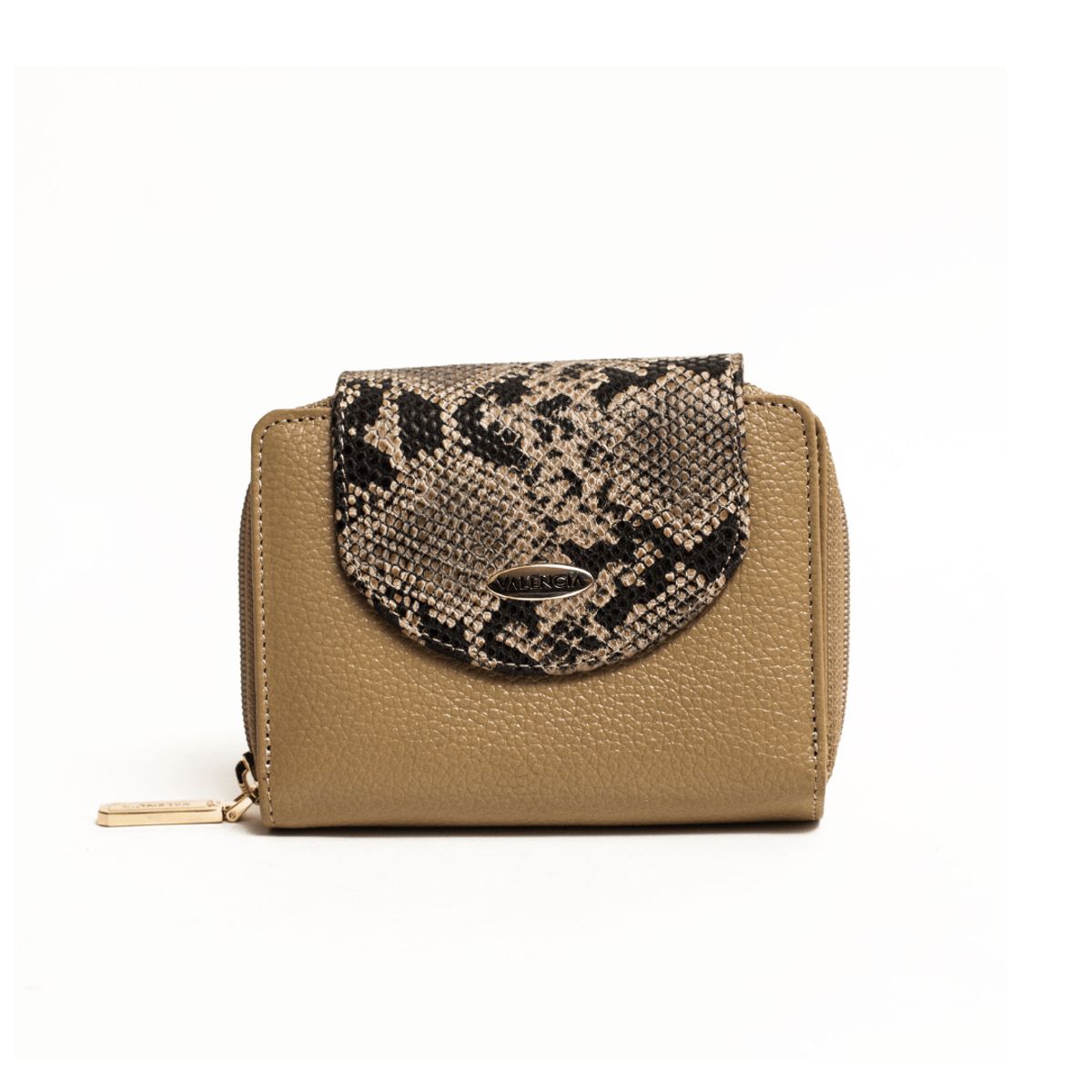 VALENCIA LEATHER - BILLETERA MONEDERO MEDIANO DAMA VALENCIA
