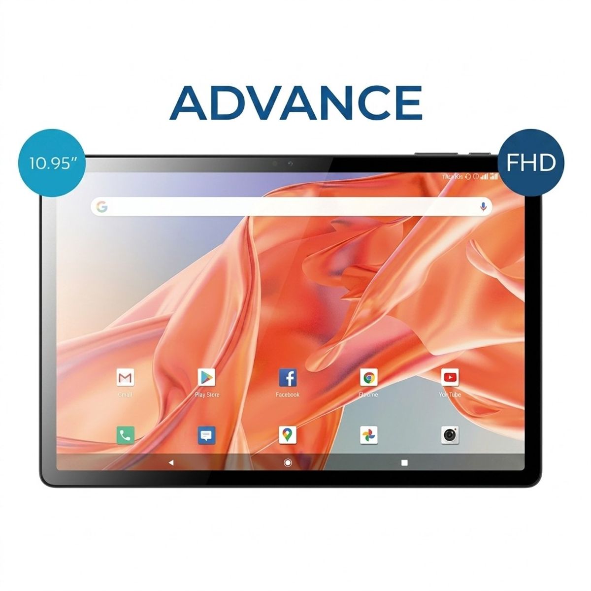 ADVANCE - Tablet Advance NovaPad NP6070, 10.95" IPS 8GB RAM, 128GB, Android 15 , 4G LTE