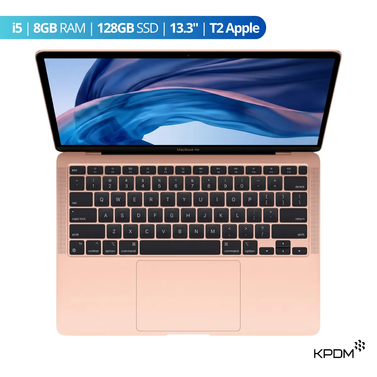 APPLE - MacBook Air 2019 i5 8GB 128GB 13.3" Oro Reacondicionado Grado A