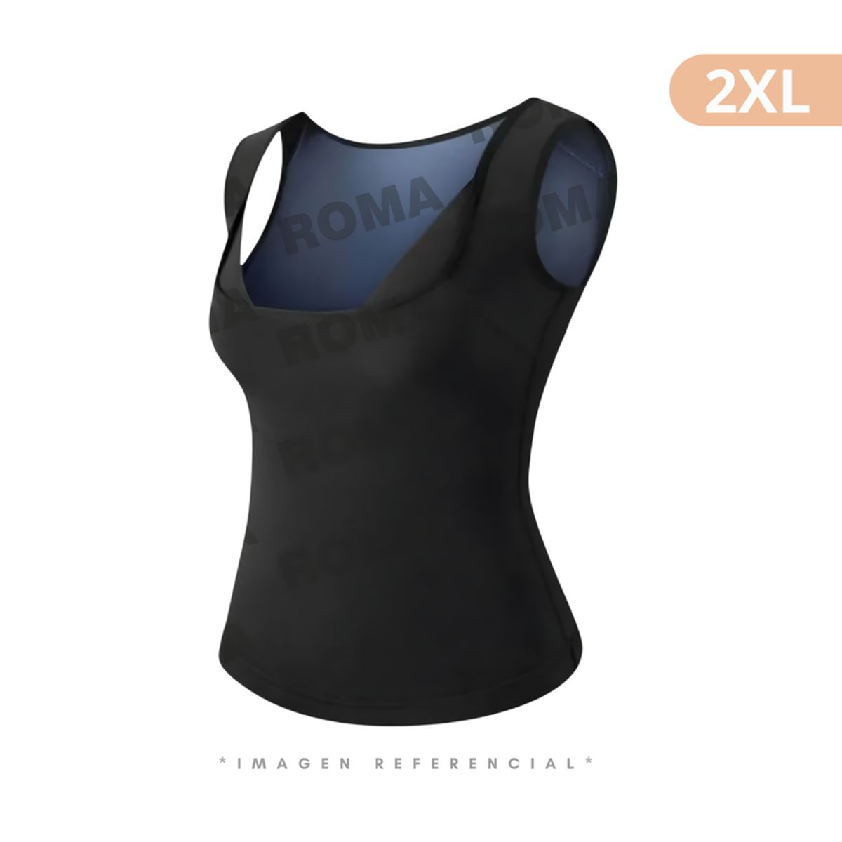 GENERICO - FAJA TÉRMICA REDUCTORA PARA MUJER TALLA 2XL