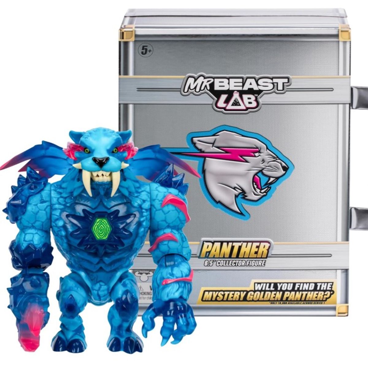 GENERICO - MrBeast Lab Apex Beast Panther  Figura de Coleccionista Premium