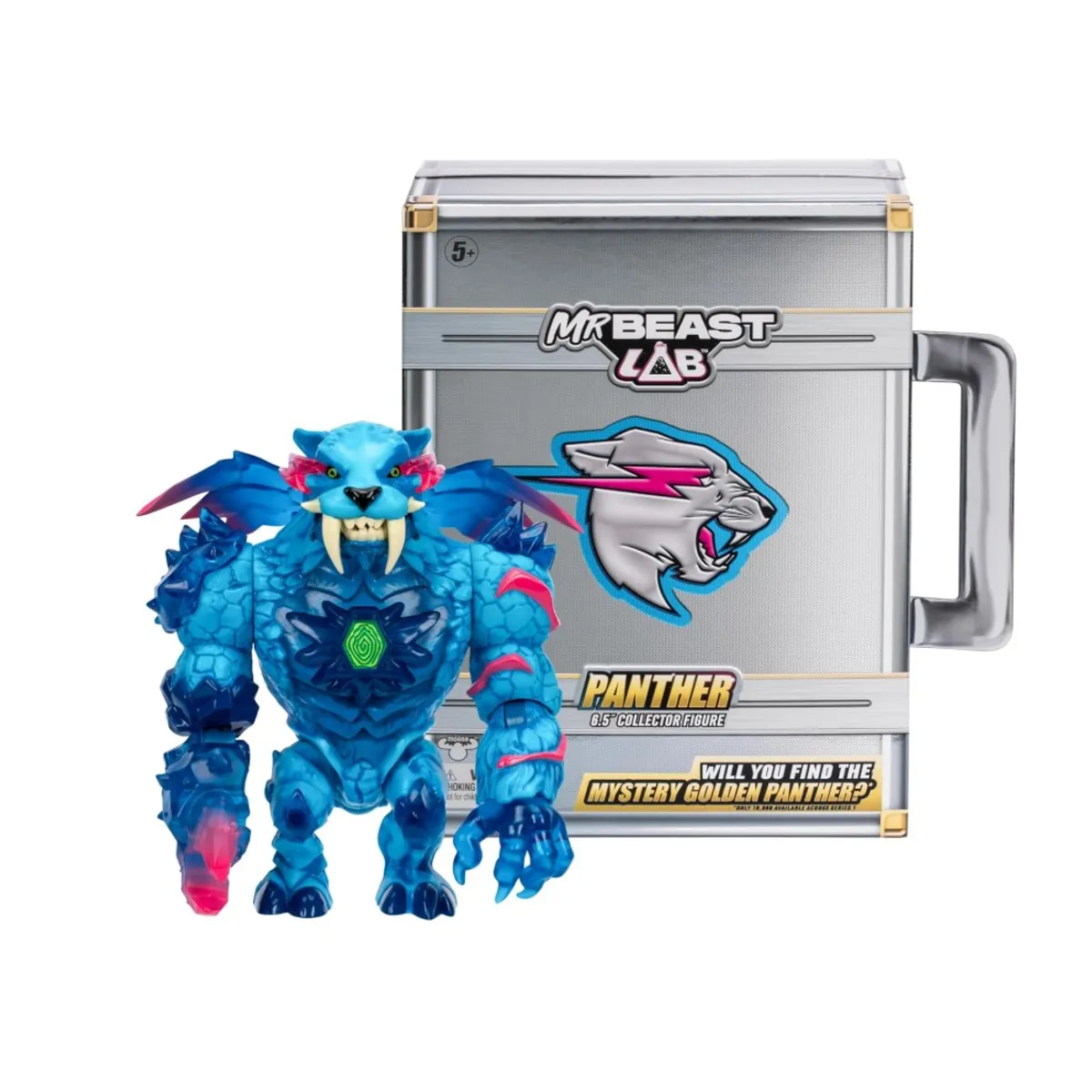 GENERICO - MrBeast Lab Apex Beast Panther  Figura de Coleccionista Premium
