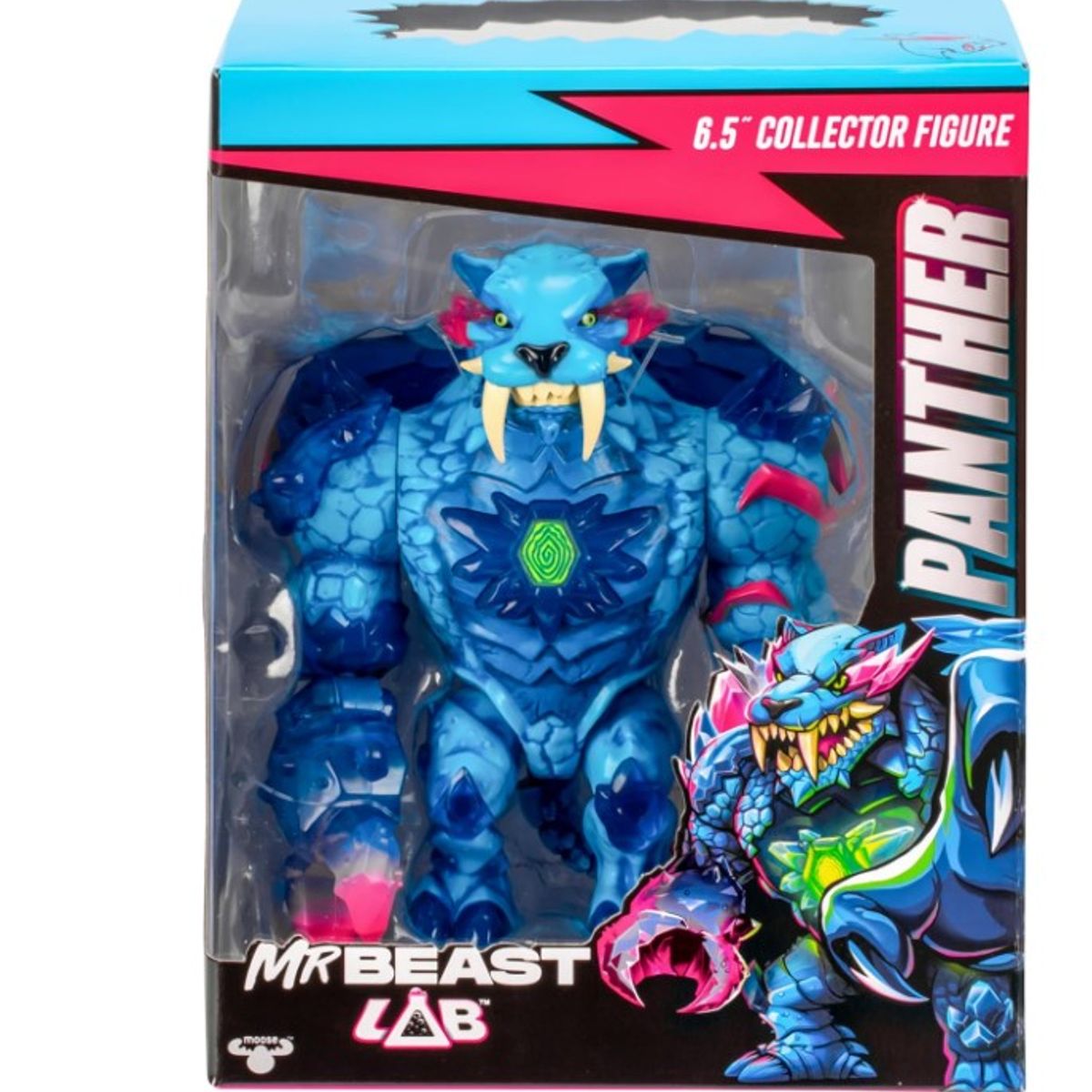 GENERICO - MrBeast Lab Apex Beast Panther  Figura de Coleccionista Premium
