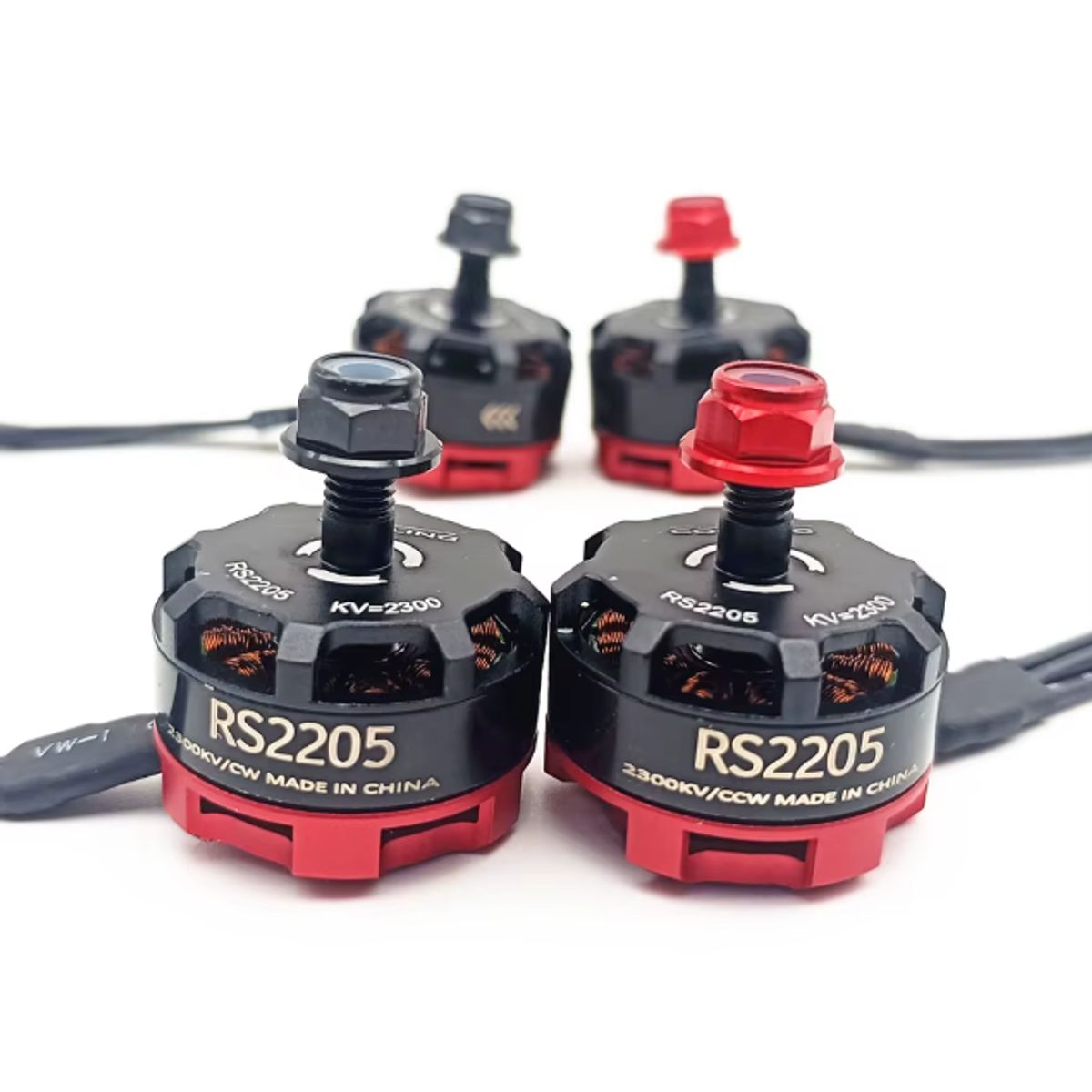 GENERICO - Kit 4 Motores RS2205 2300KV 2CW+2CCW para Dron FPV 3-4S
