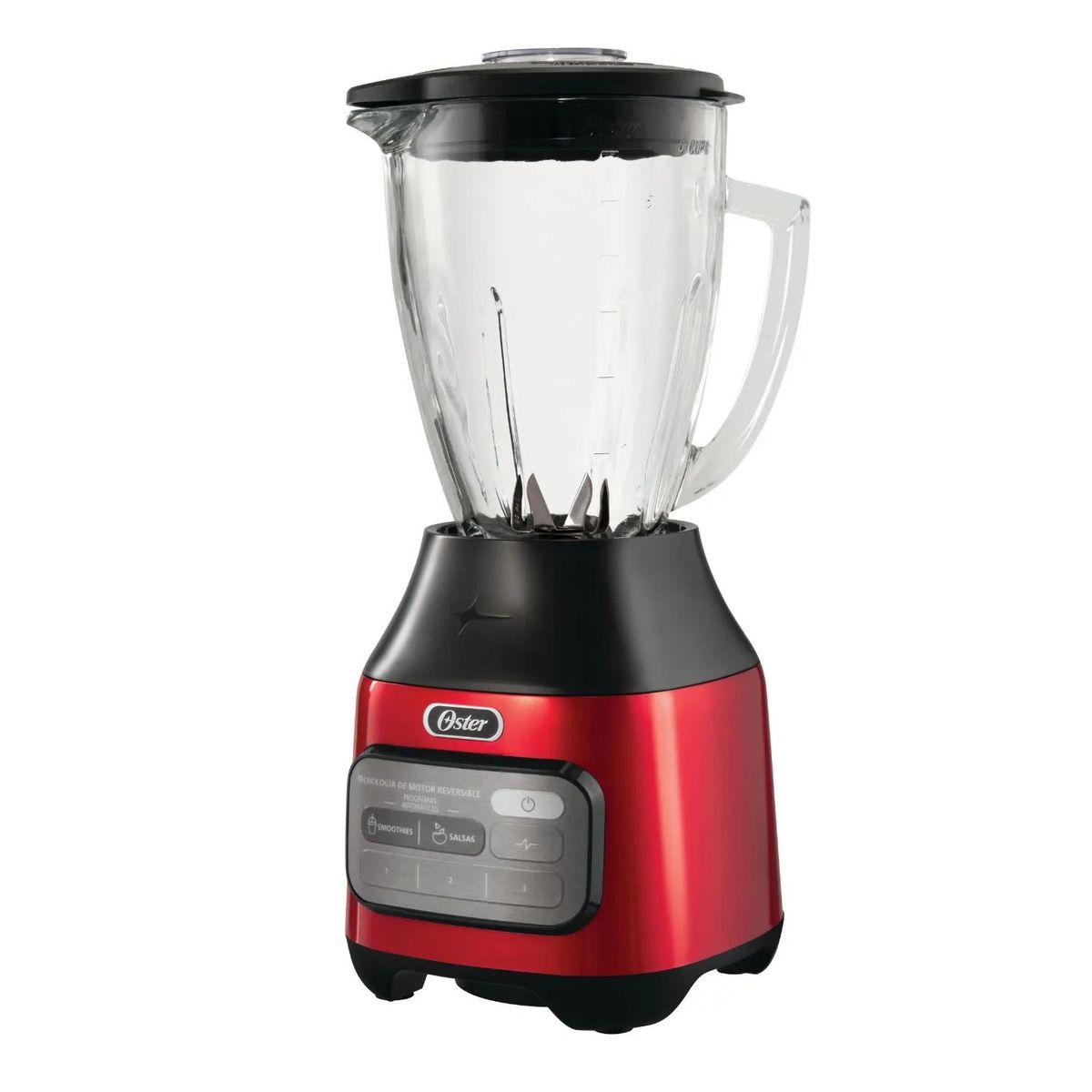 OSTER - Licuadora Oster 6 Velocidades 1.5L Roja BLSTPEG-CPB