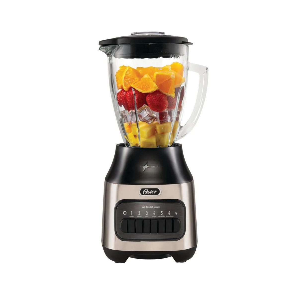 OSTER - Licuadora Oster 6 Velocidades 1.5L Negra BLSTPEG-NPB