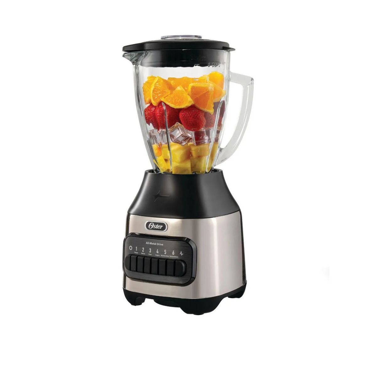 OSTER - Licuadora Oster 6 Velocidades 1.5L Negra BLSTPEG-NPB