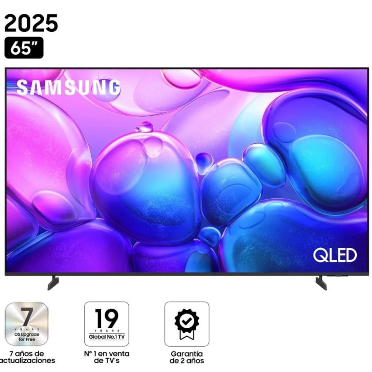 SAMSUNG - Televisor SAMSUNG QLED 65 UHD 4K Smart TV QN65Q6FAAGXPE