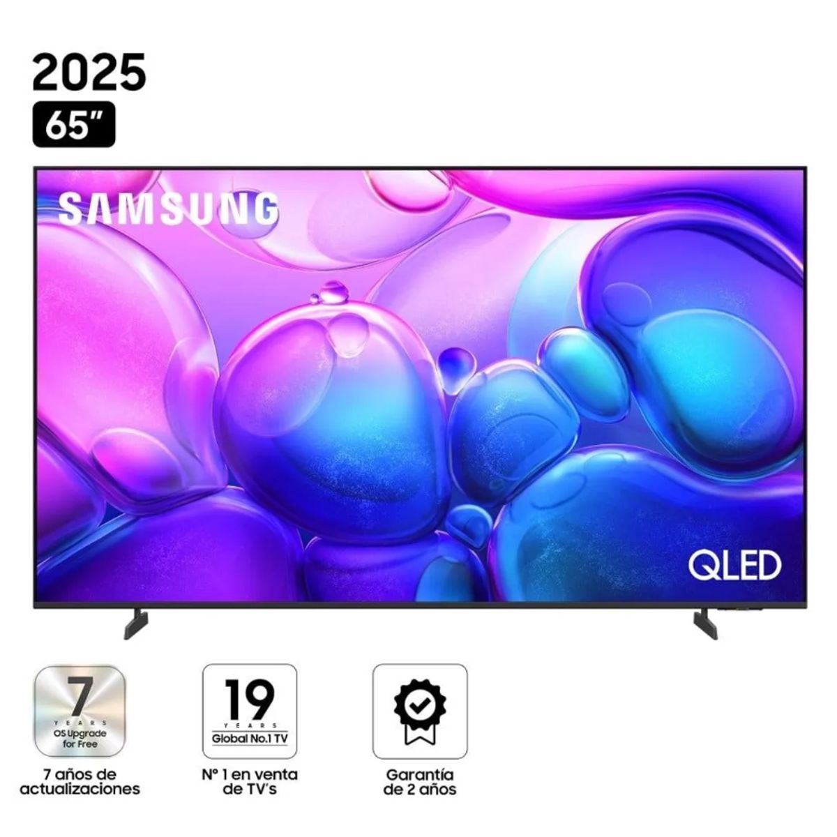 SAMSUNG - Televisor SAMSUNG QLED 65 UHD 4K Smart TV QN65Q6FAAGXPE