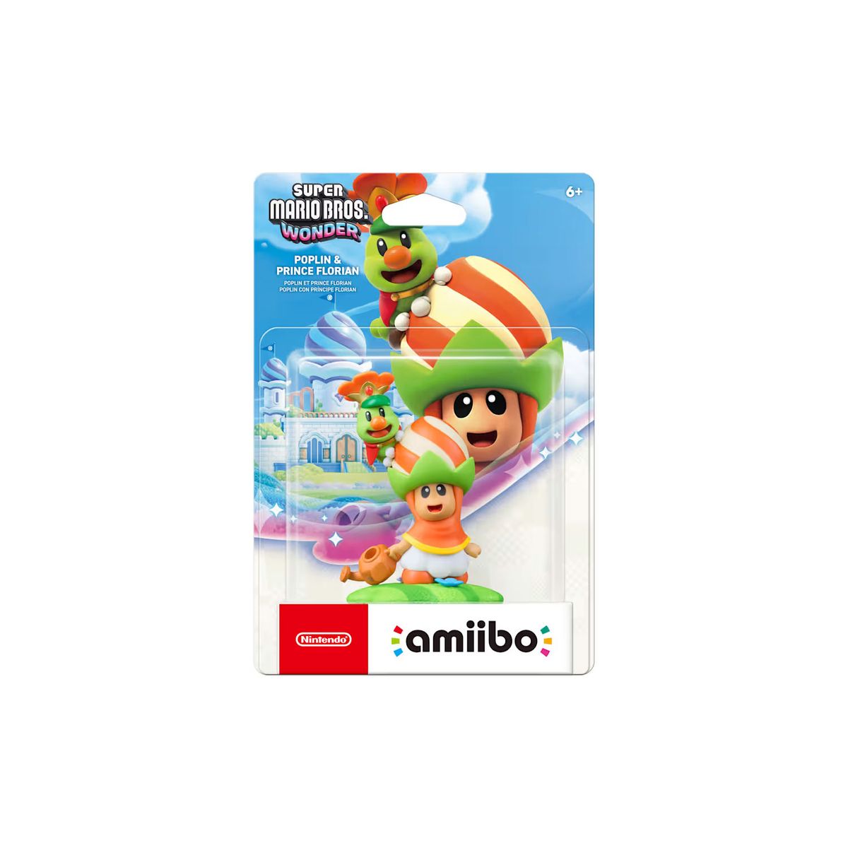 NINTENDO - Amiibo Super Mario Bros Wonder-Poplin & Prince Florian